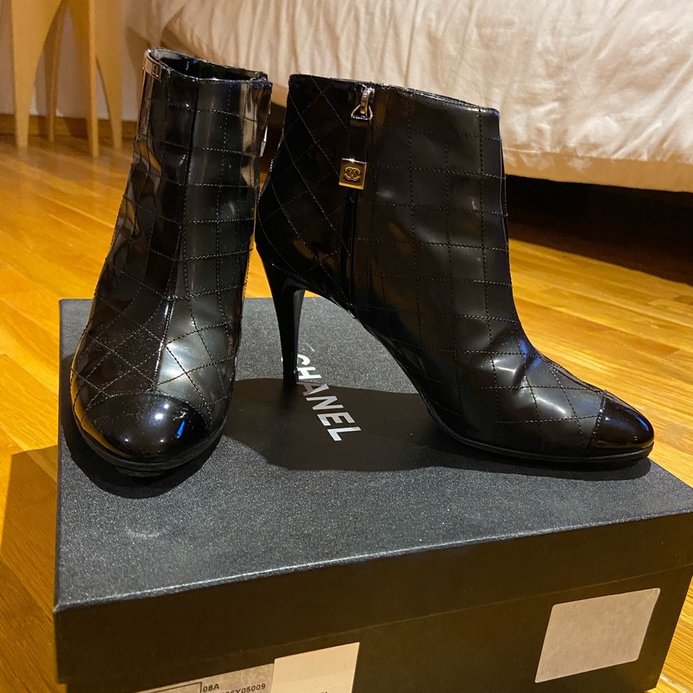 Authentic Chanel Booties - Picture 3 of 12